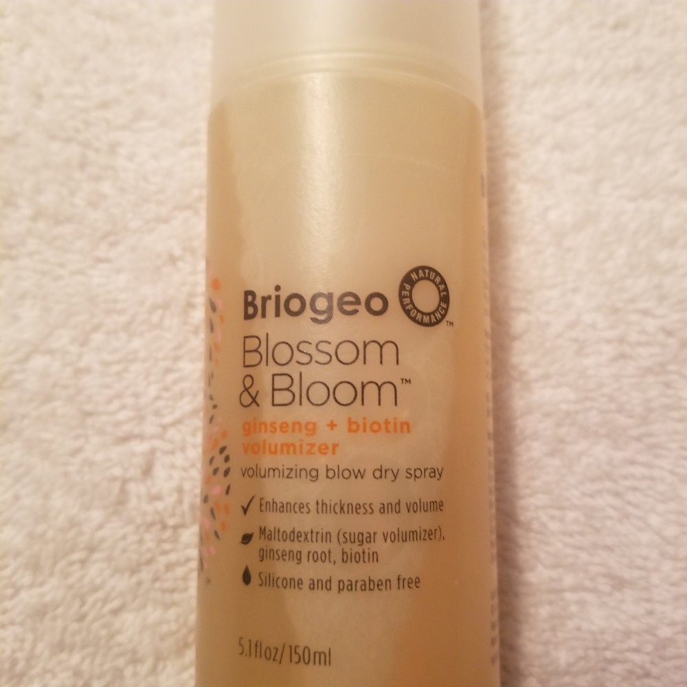 Briogeo Bloosom & Bloom Volumizing Blow Dry spray
